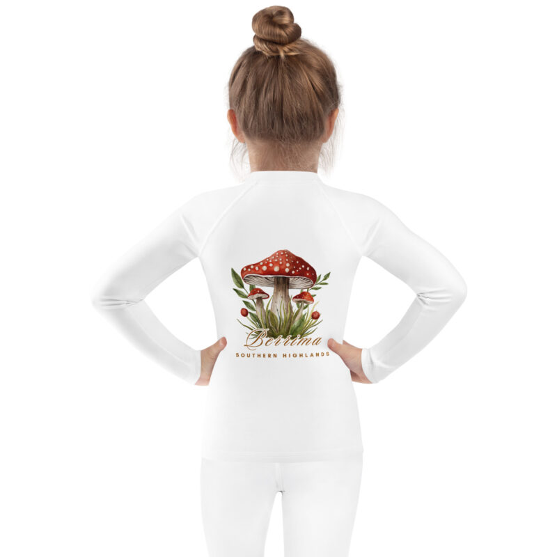 Berrima Mushroom Kids Rash Guard - Image 2