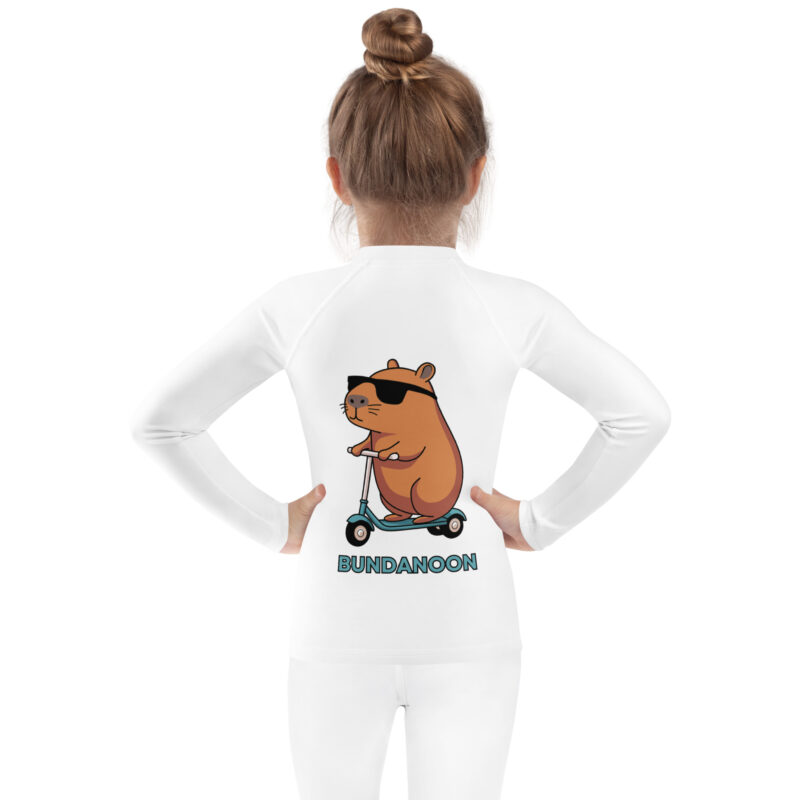 Bundanoon Scooter Wombat Kids Rash Guard - Image 2