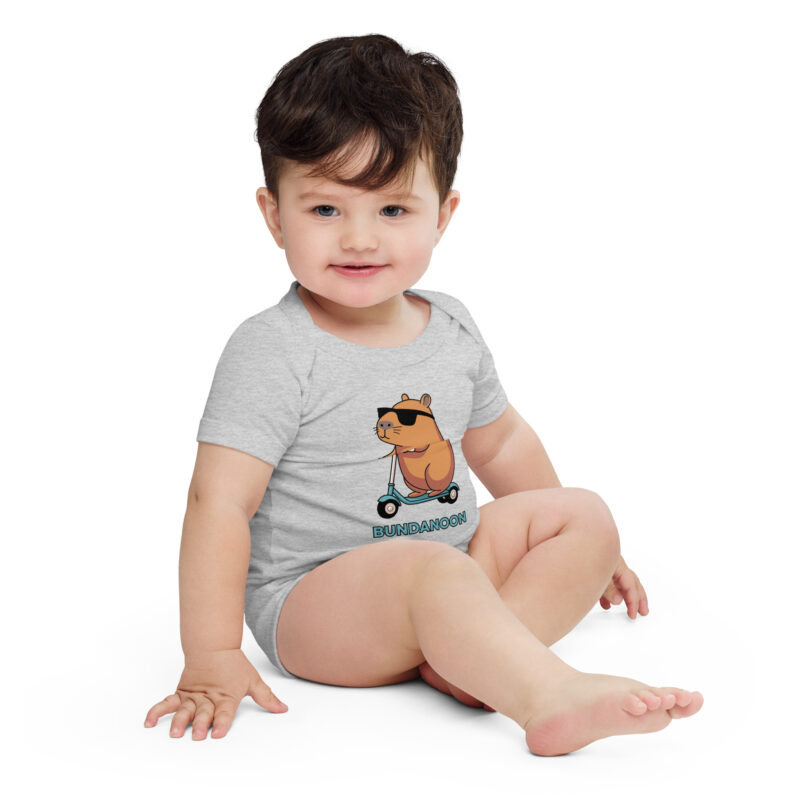 Bundanoon Scooter Wombat Baby Short Sleeve One Piece - Image 4