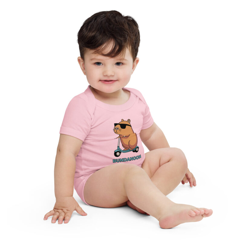 Bundanoon Scooter Wombat Baby Short Sleeve One Piece - Image 5