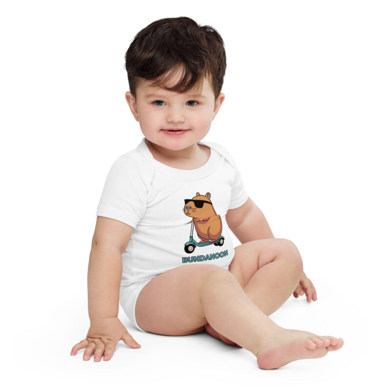 Bundanoon Scooter Wombat Baby Short Sleeve One Piece - Image 7