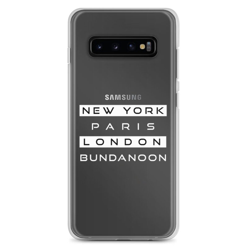 New York, Paris, London, Bundanoon Clear Case for Samsung® - Image 3