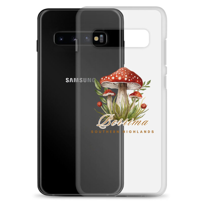 Berrima Mushroom Clear Case for Samsung® - Image 4