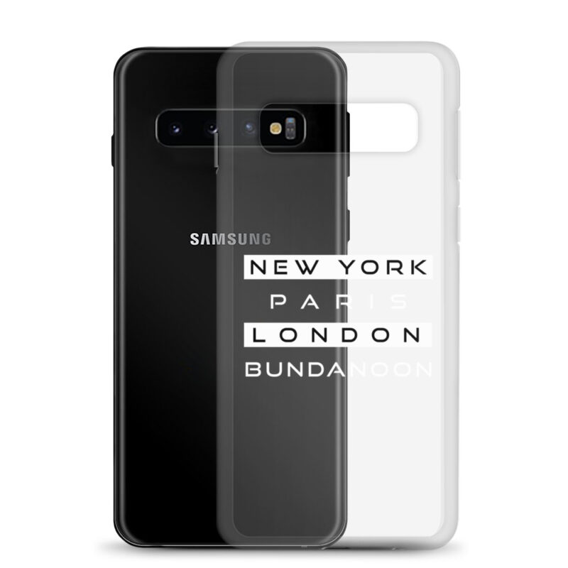 New York, Paris, London, Bundanoon Clear Case for Samsung® - Image 2