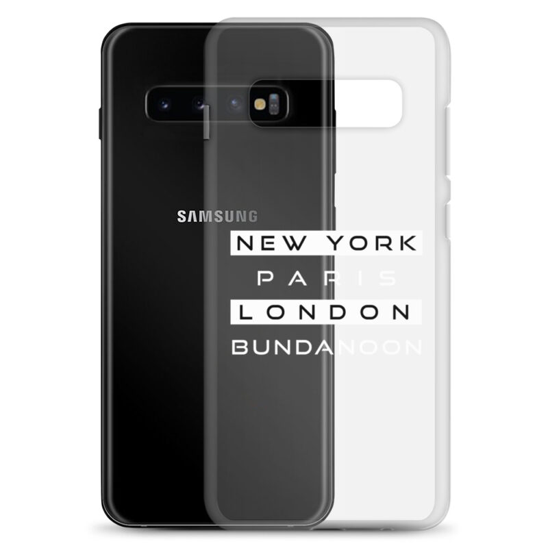 New York, Paris, London, Bundanoon Clear Case for Samsung® - Image 4