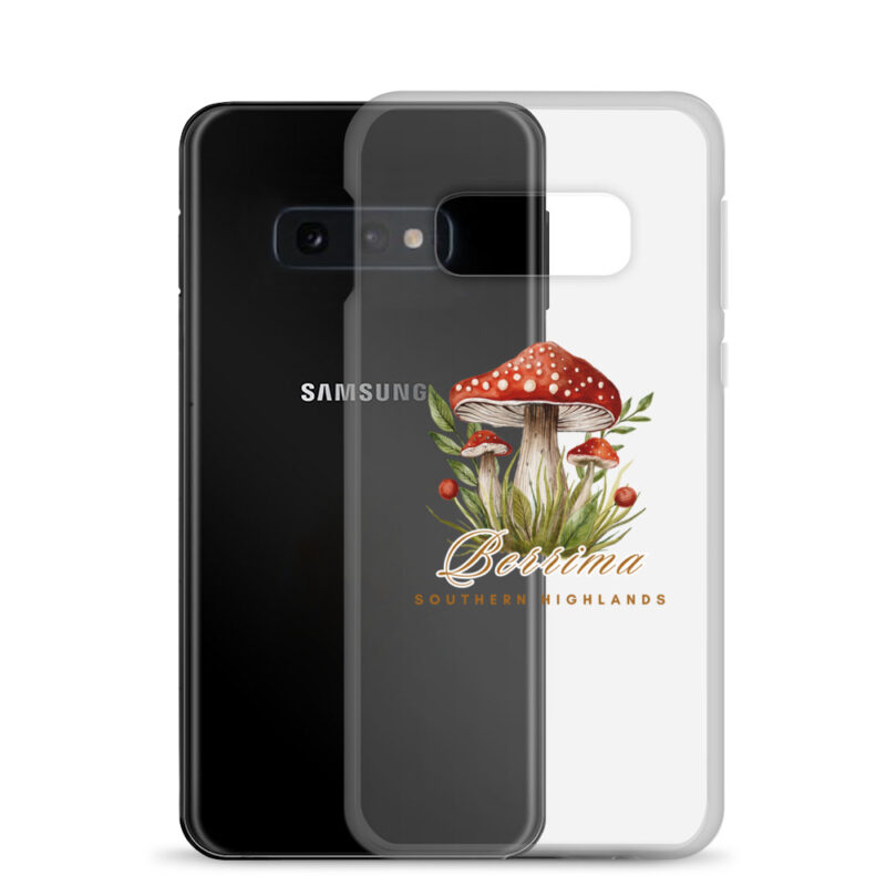 Berrima Mushroom Clear Case for Samsung® - Image 6