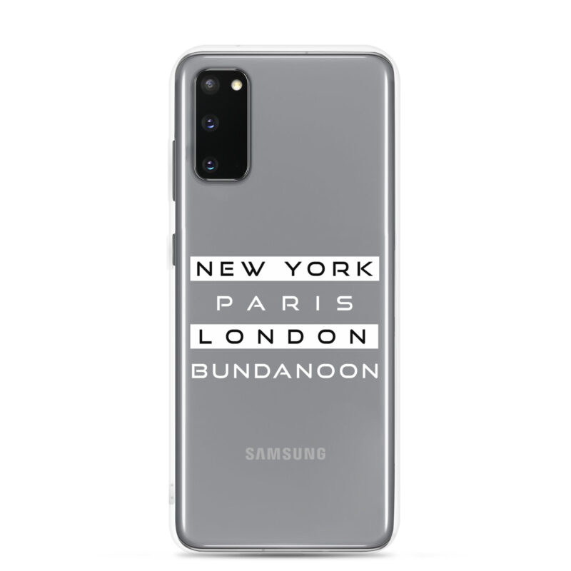 New York, Paris, London, Bundanoon Clear Case for Samsung® - Image 11