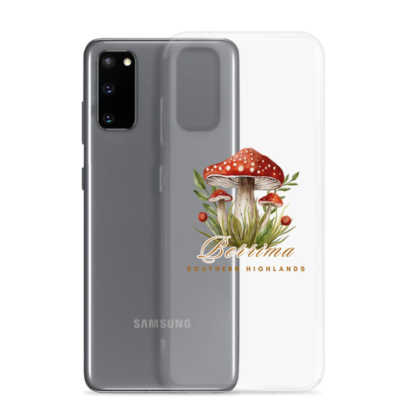 Berrima Mushroom Clear Case for Samsung® - Image 12