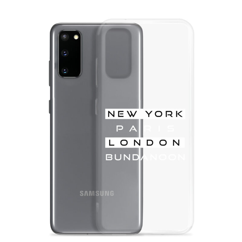 New York, Paris, London, Bundanoon Clear Case for Samsung® - Image 12