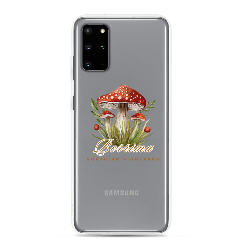 Berrima Mushroom Clear Case for Samsung® - Image 7
