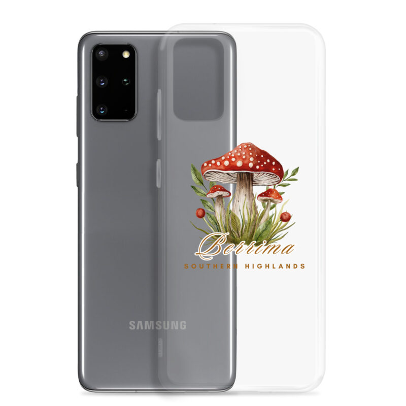 Berrima Mushroom Clear Case for Samsung® - Image 8