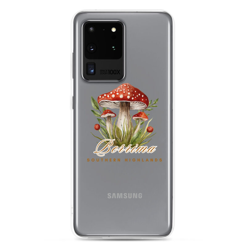 Berrima Mushroom Clear Case for Samsung® - Image 9
