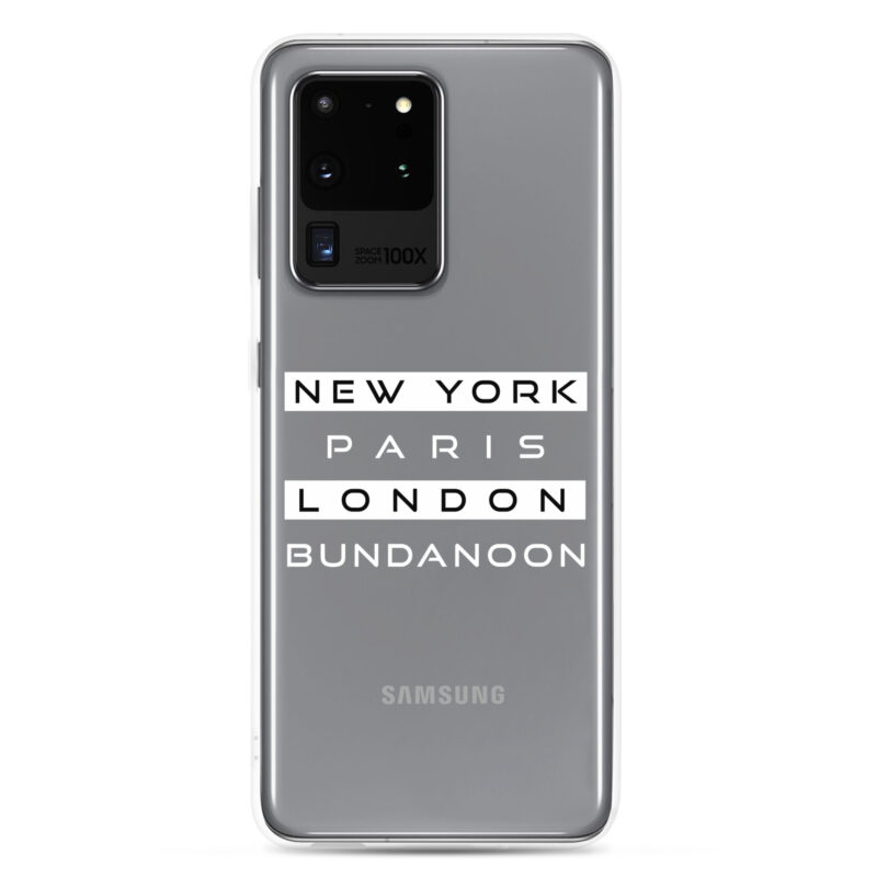 New York, Paris, London, Bundanoon Clear Case for Samsung® - Image 9