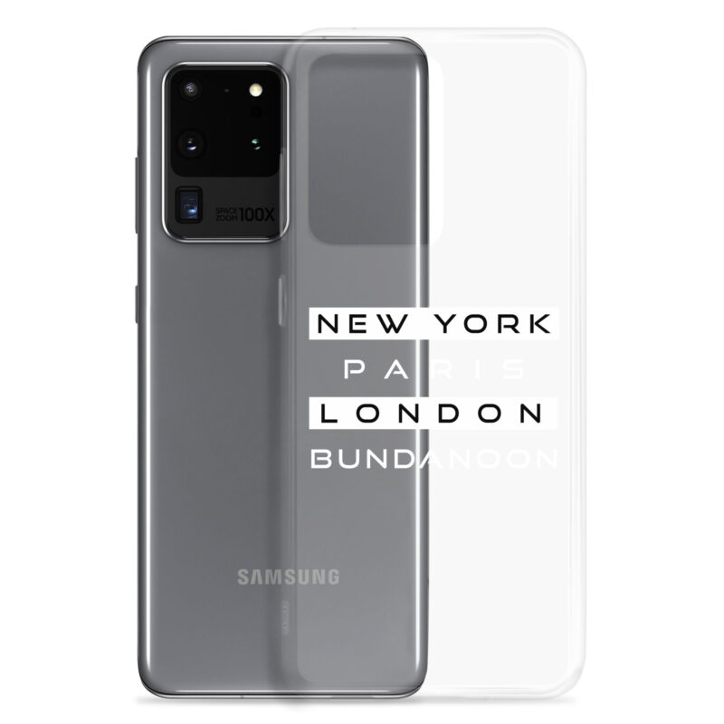 New York, Paris, London, Bundanoon Clear Case for Samsung® - Image 10