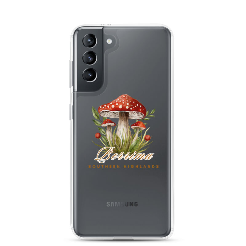 Berrima Mushroom Clear Case for Samsung® - Image 17