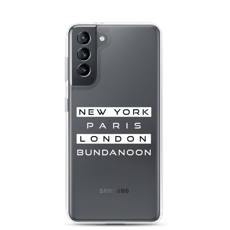 New York, Paris, London, Bundanoon Clear Case for Samsung® - Image 17