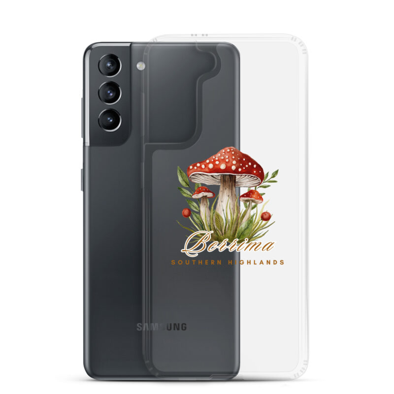 Berrima Mushroom Clear Case for Samsung® - Image 18