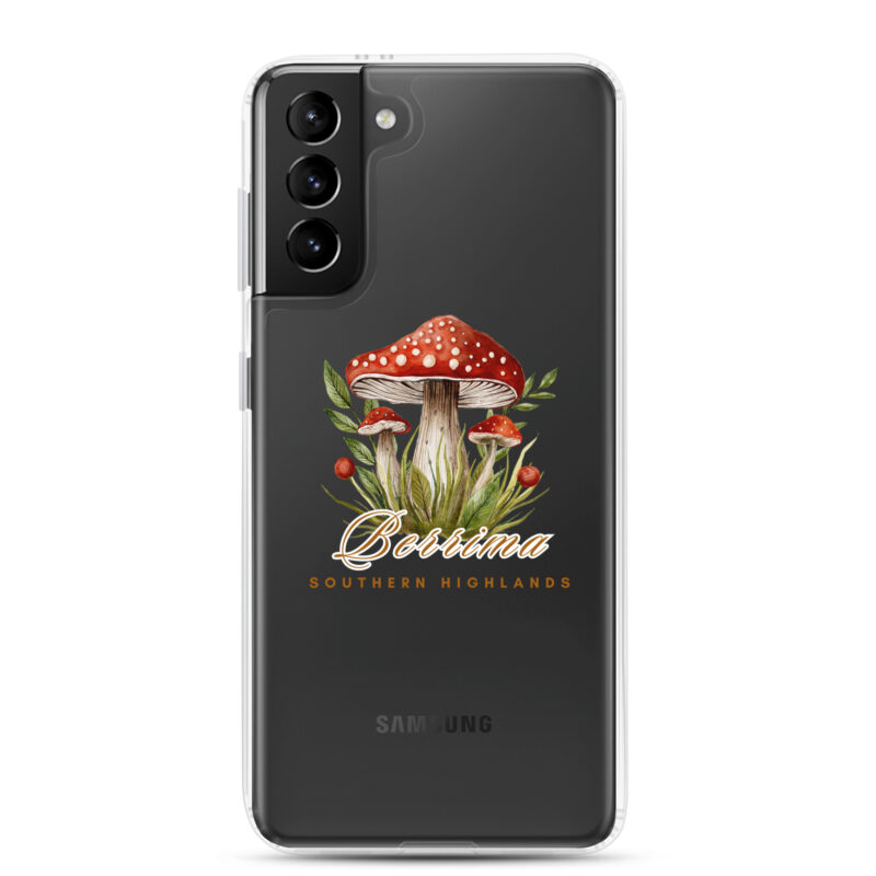 Berrima Mushroom Clear Case for Samsung® - Image 13