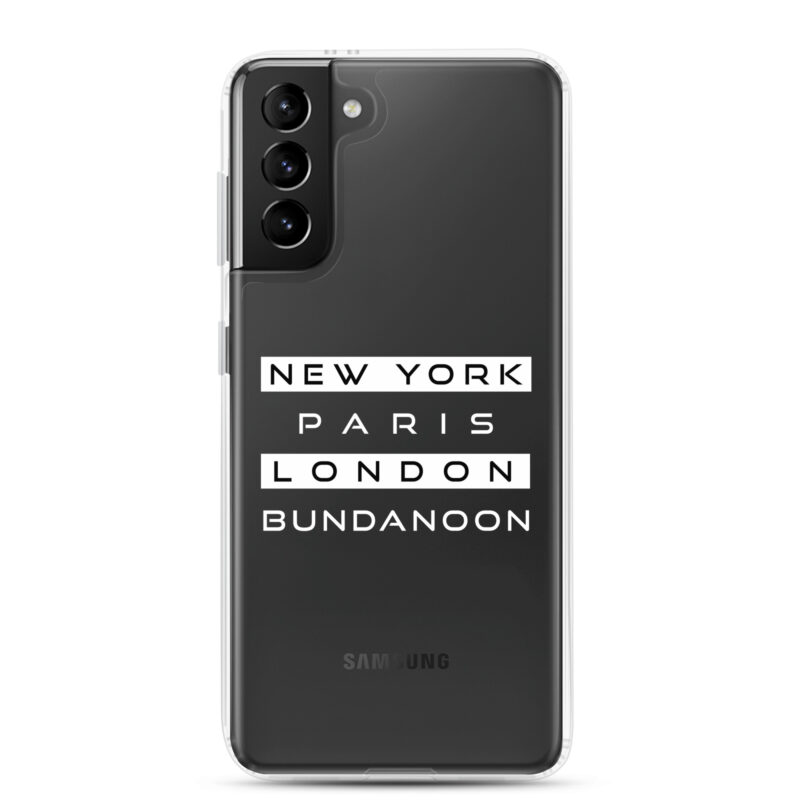 New York, Paris, London, Bundanoon Clear Case for Samsung® - Image 13