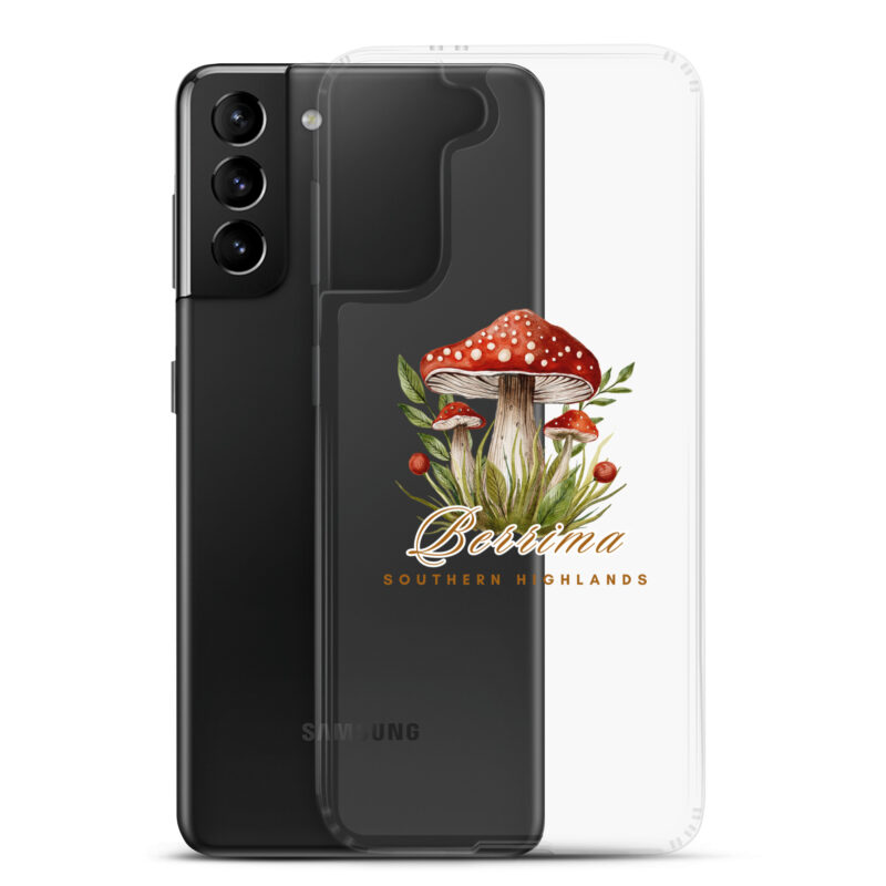 Berrima Mushroom Clear Case for Samsung® - Image 14