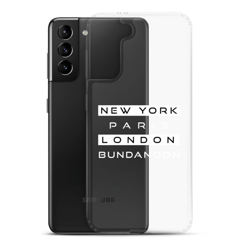 New York, Paris, London, Bundanoon Clear Case for Samsung® - Image 14