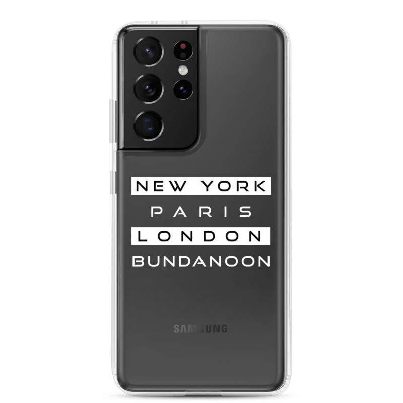 New York, Paris, London, Bundanoon Clear Case for Samsung® - Image 15
