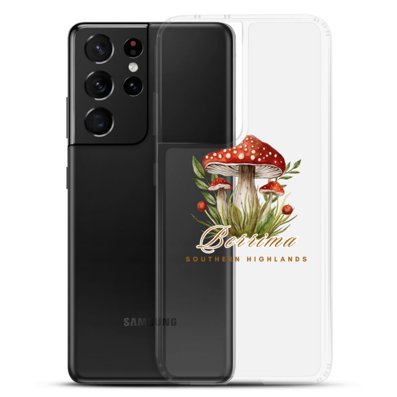 Berrima Mushroom Clear Case for Samsung® - Image 16