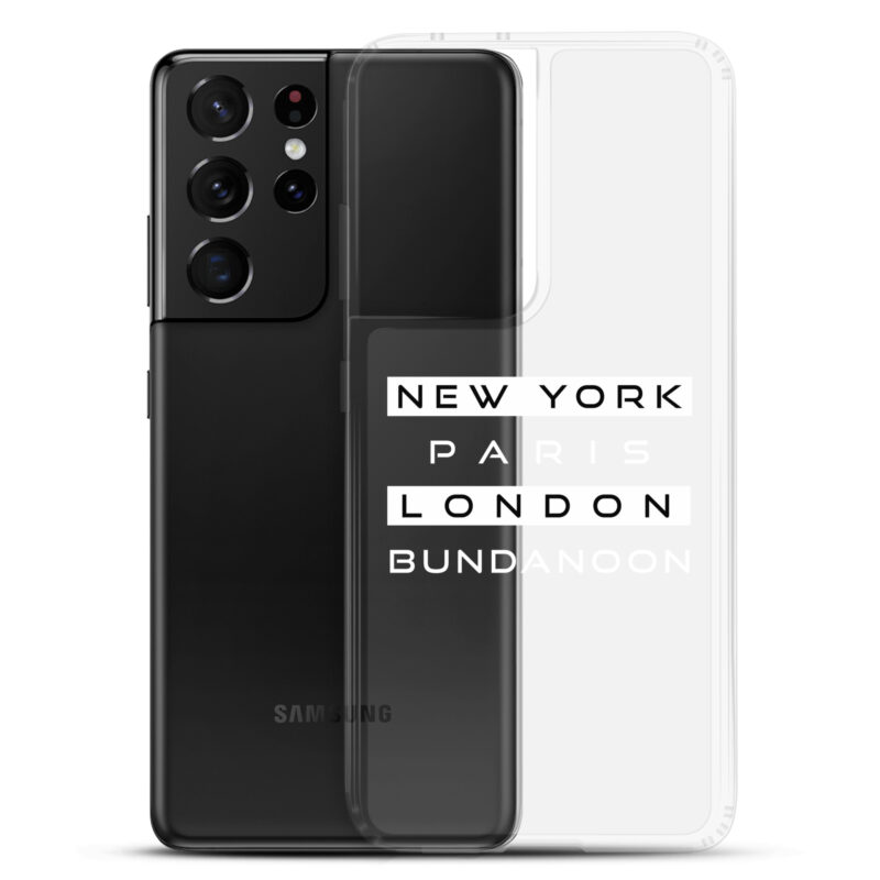 New York, Paris, London, Bundanoon Clear Case for Samsung® - Image 16