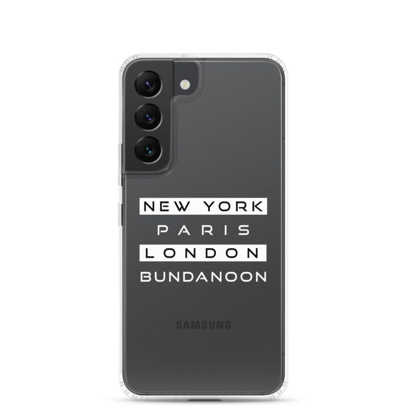 New York, Paris, London, Bundanoon Clear Case for Samsung® - Image 23