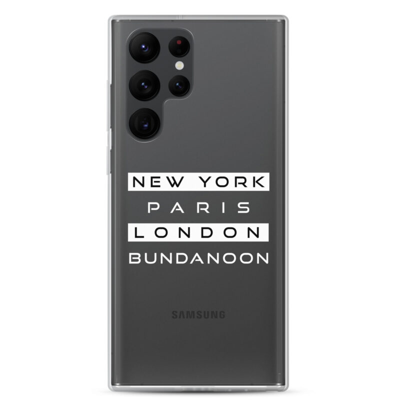 New York, Paris, London, Bundanoon Clear Case for Samsung® - Image 21