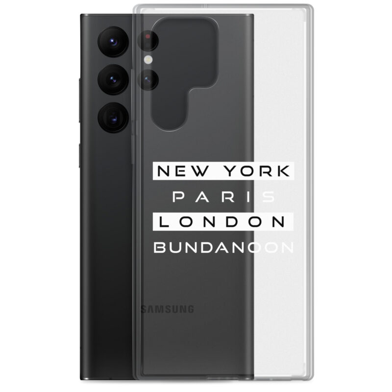 New York, Paris, London, Bundanoon Clear Case for Samsung® - Image 22