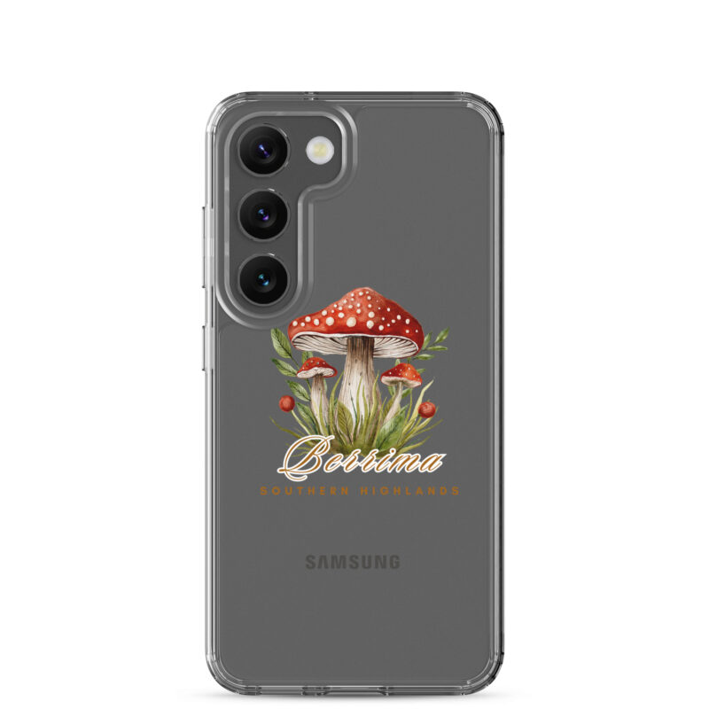 Berrima Mushroom Clear Case for Samsung® - Image 35