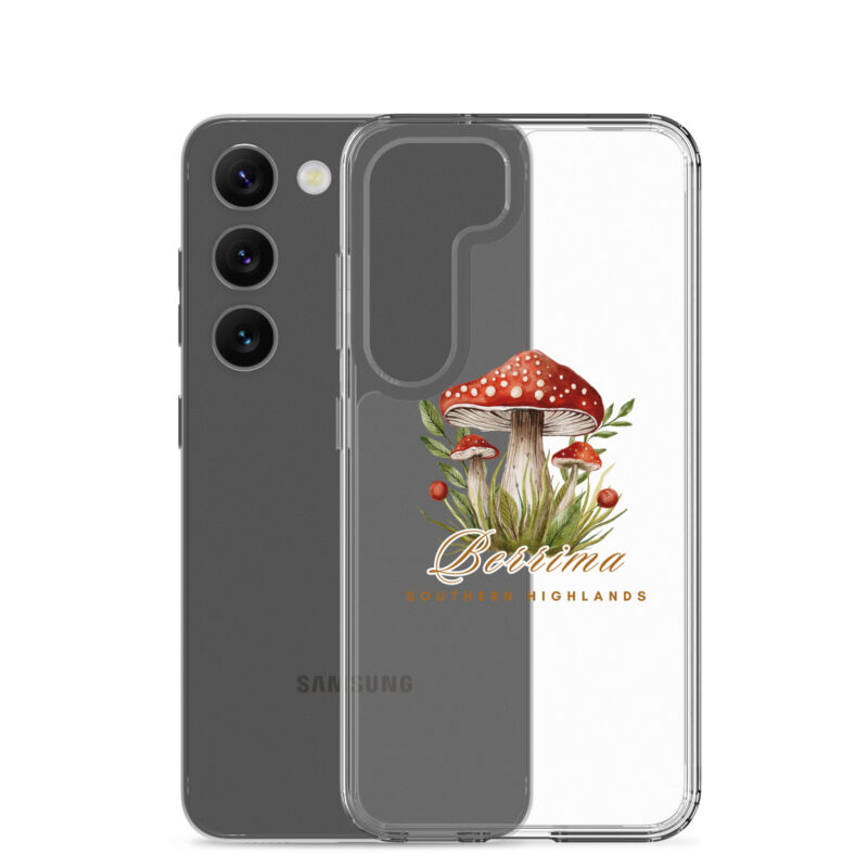 Berrima Mushroom Clear Case for Samsung® - Image 36