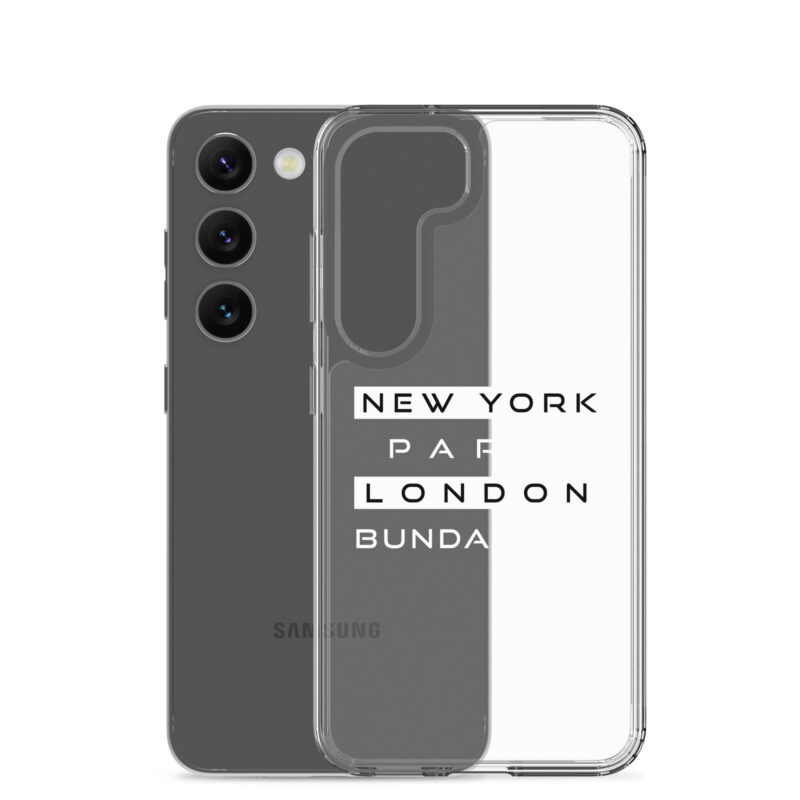 New York, Paris, London, Bundanoon Clear Case for Samsung® - Image 36