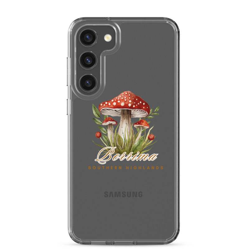 Berrima Mushroom Clear Case for Samsung® - Image 31