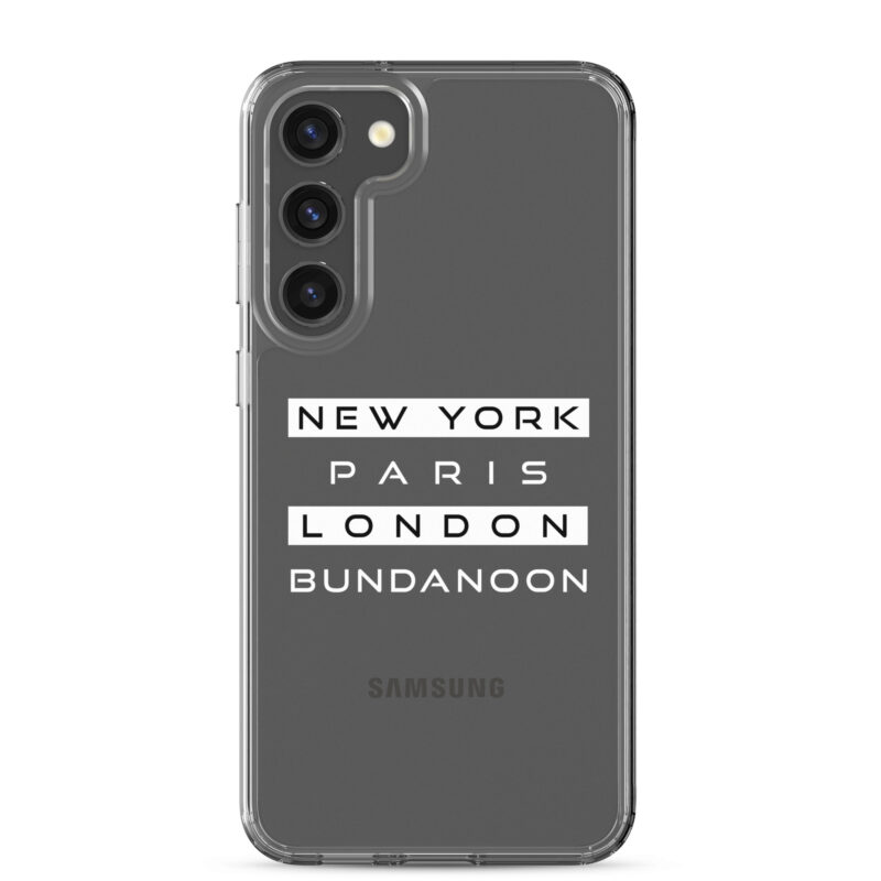 New York, Paris, London, Bundanoon Clear Case for Samsung® - Image 31