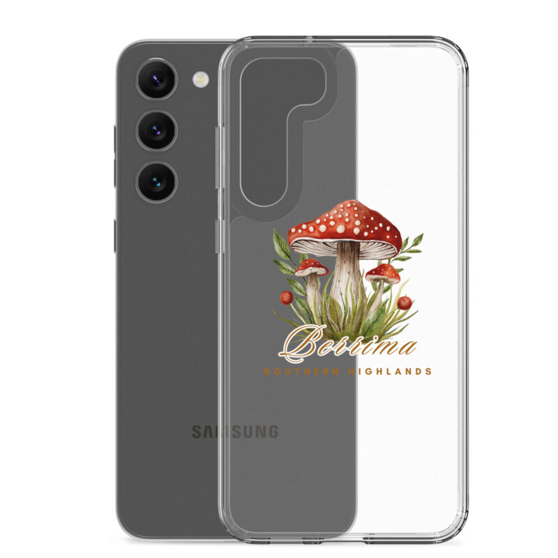 Berrima Mushroom Clear Case for Samsung® - Image 32