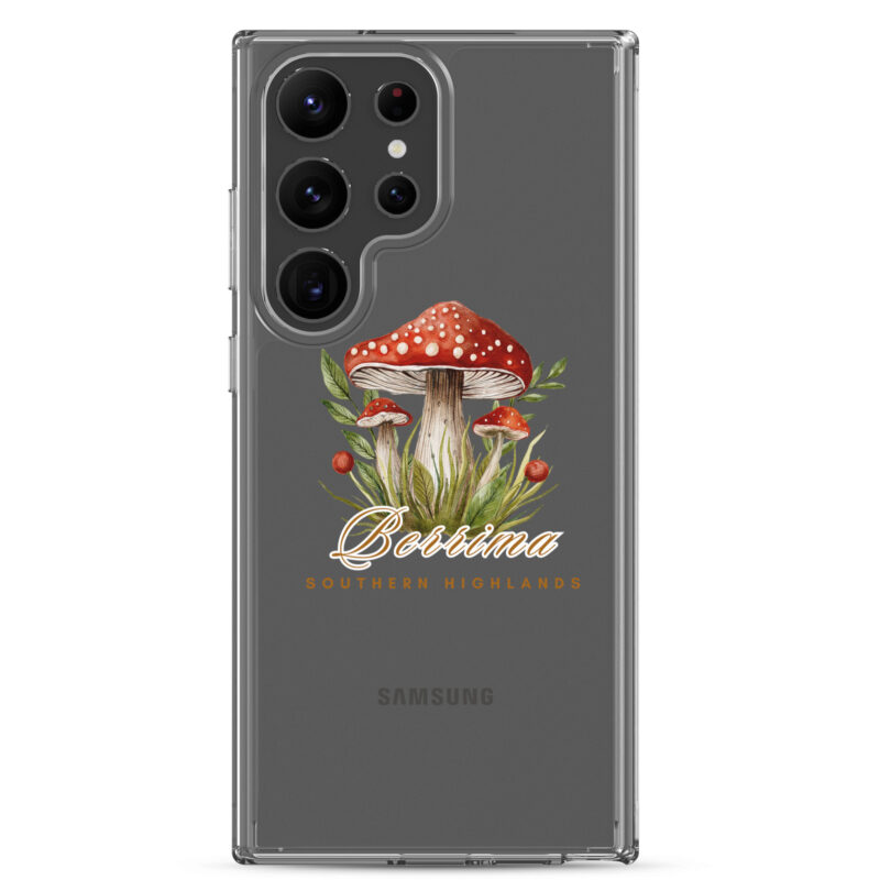 Berrima Mushroom Clear Case for Samsung® - Image 33