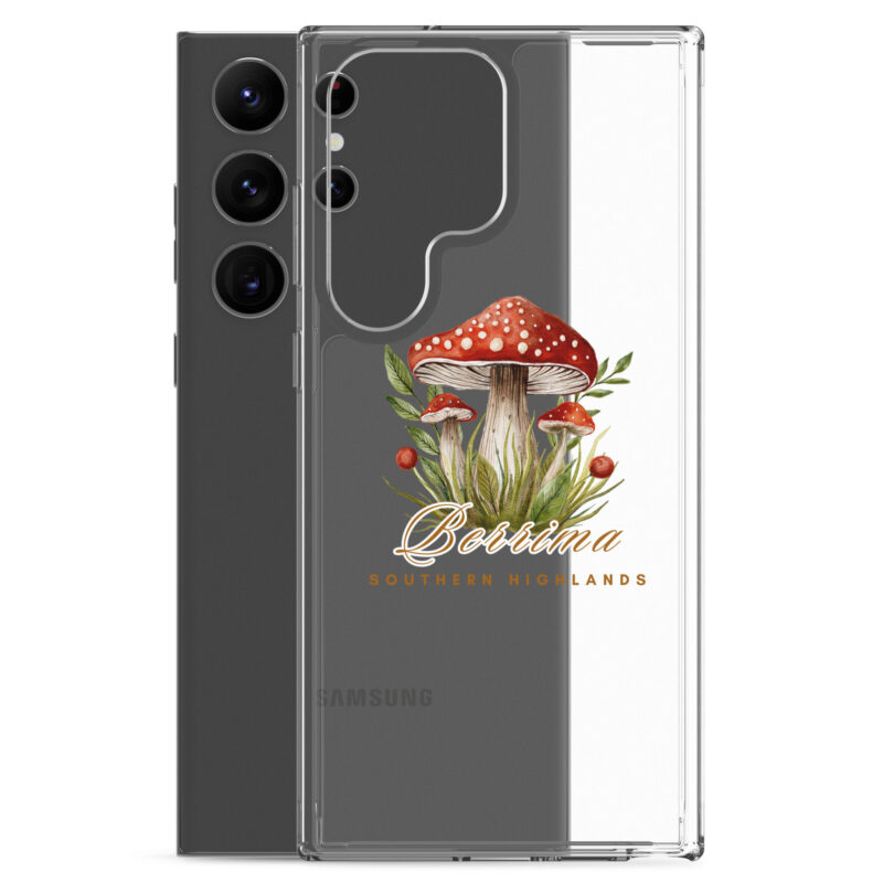 Berrima Mushroom Clear Case for Samsung® - Image 34