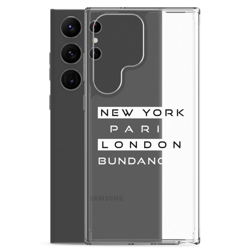 New York, Paris, London, Bundanoon Clear Case for Samsung® - Image 34