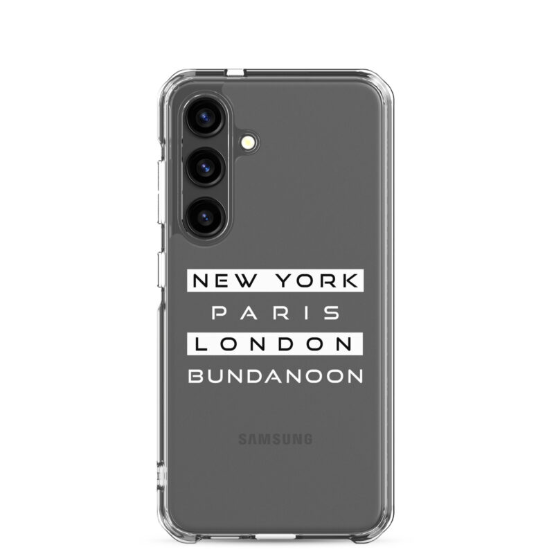 New York, Paris, London, Bundanoon Clear Case for Samsung® - Image 41