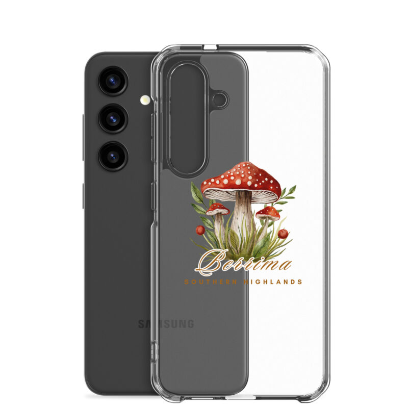 Berrima Mushroom Clear Case for Samsung® - Image 42