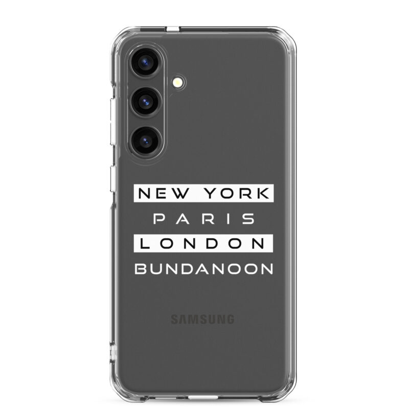 New York, Paris, London, Bundanoon Clear Case for Samsung® - Image 37