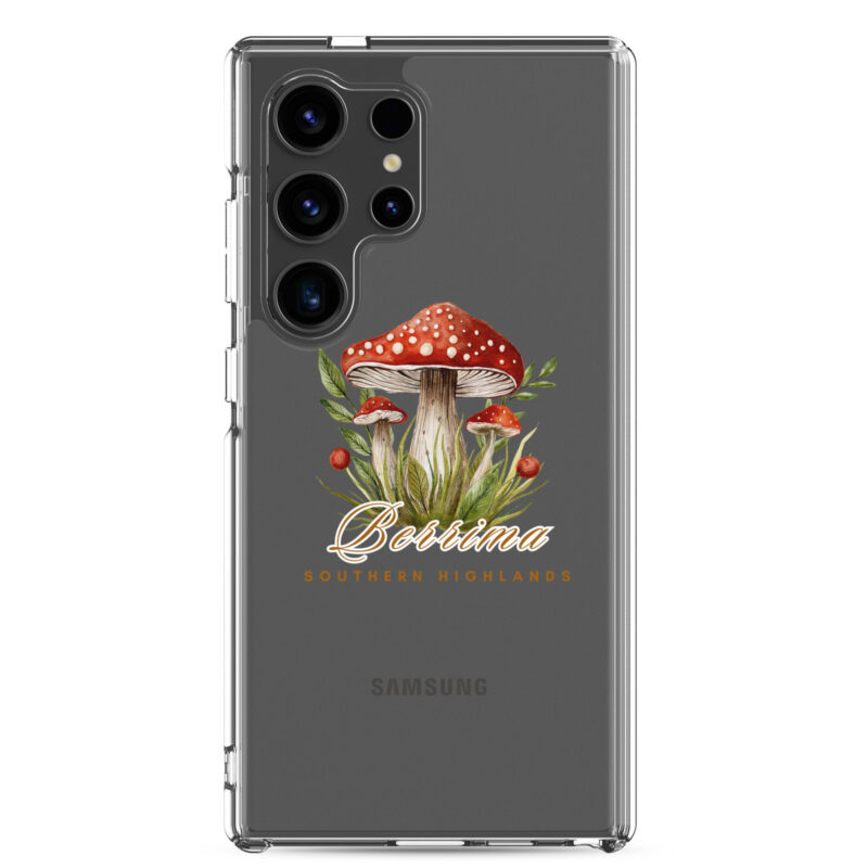 Berrima Mushroom Clear Case for Samsung® - Image 39