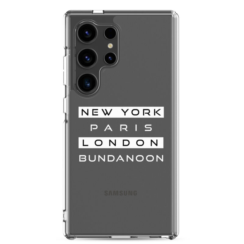 New York, Paris, London, Bundanoon Clear Case for Samsung® - Image 39