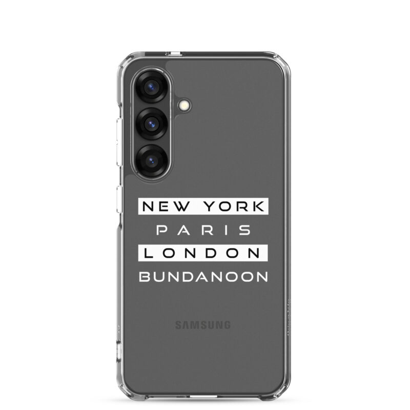 New York, Paris, London, Bundanoon Clear Case for Samsung® - Image 29