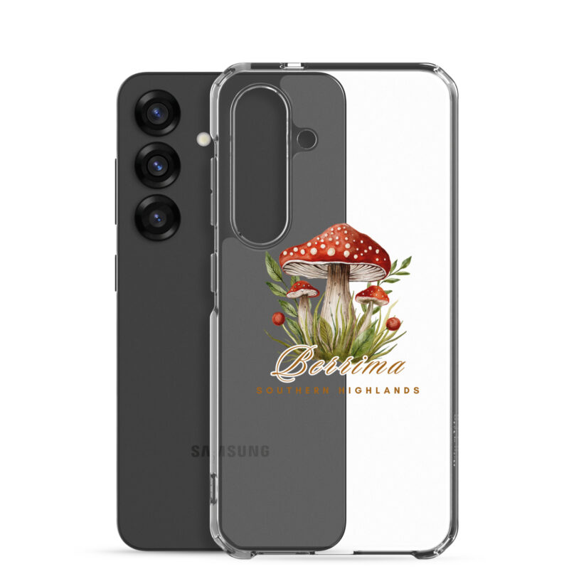 Berrima Mushroom Clear Case for Samsung® - Image 30