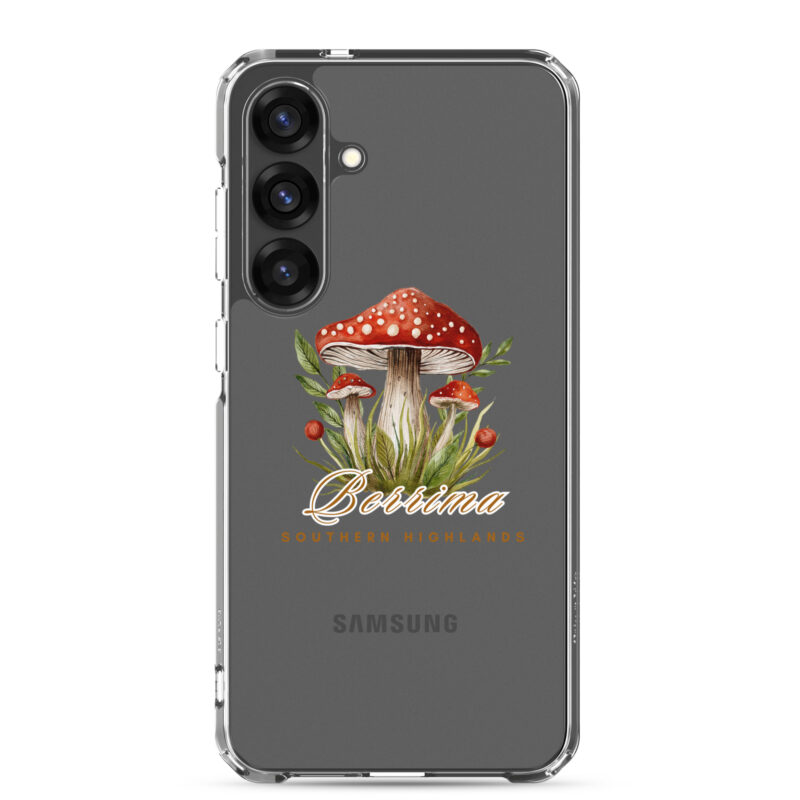Berrima Mushroom Clear Case for Samsung® - Image 25