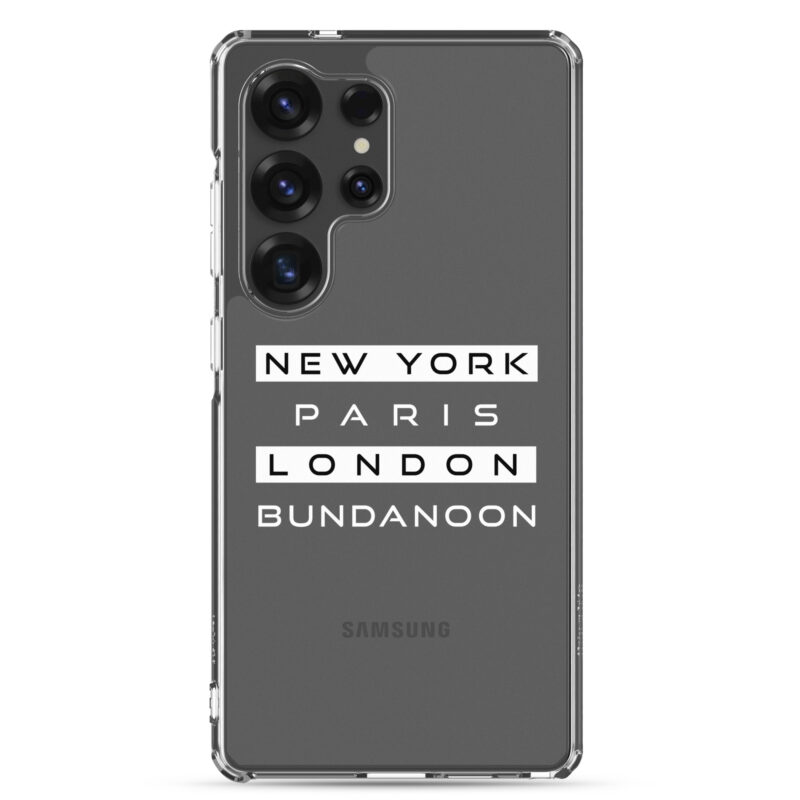 New York, Paris, London, Bundanoon Clear Case for Samsung® - Image 27