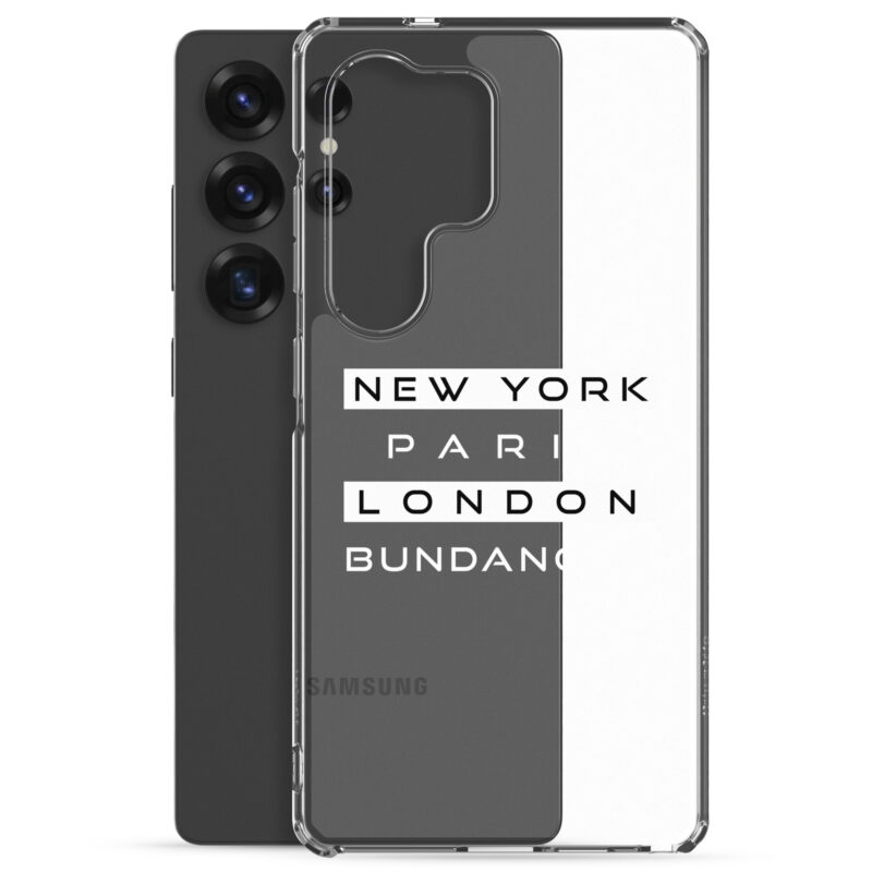 New York, Paris, London, Bundanoon Clear Case for Samsung® - Image 28